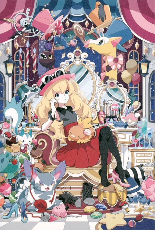 serena-torchic-pachirisu-clefairy-klefki