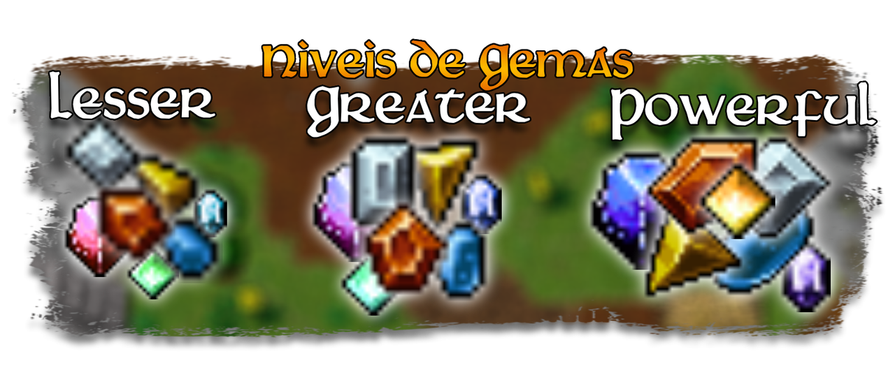 Níveis de Gemas