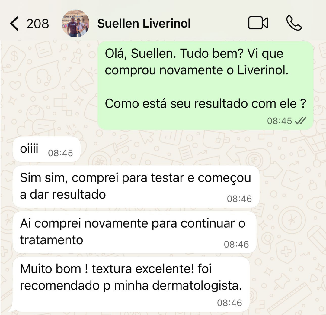 Depoimento Liverinol