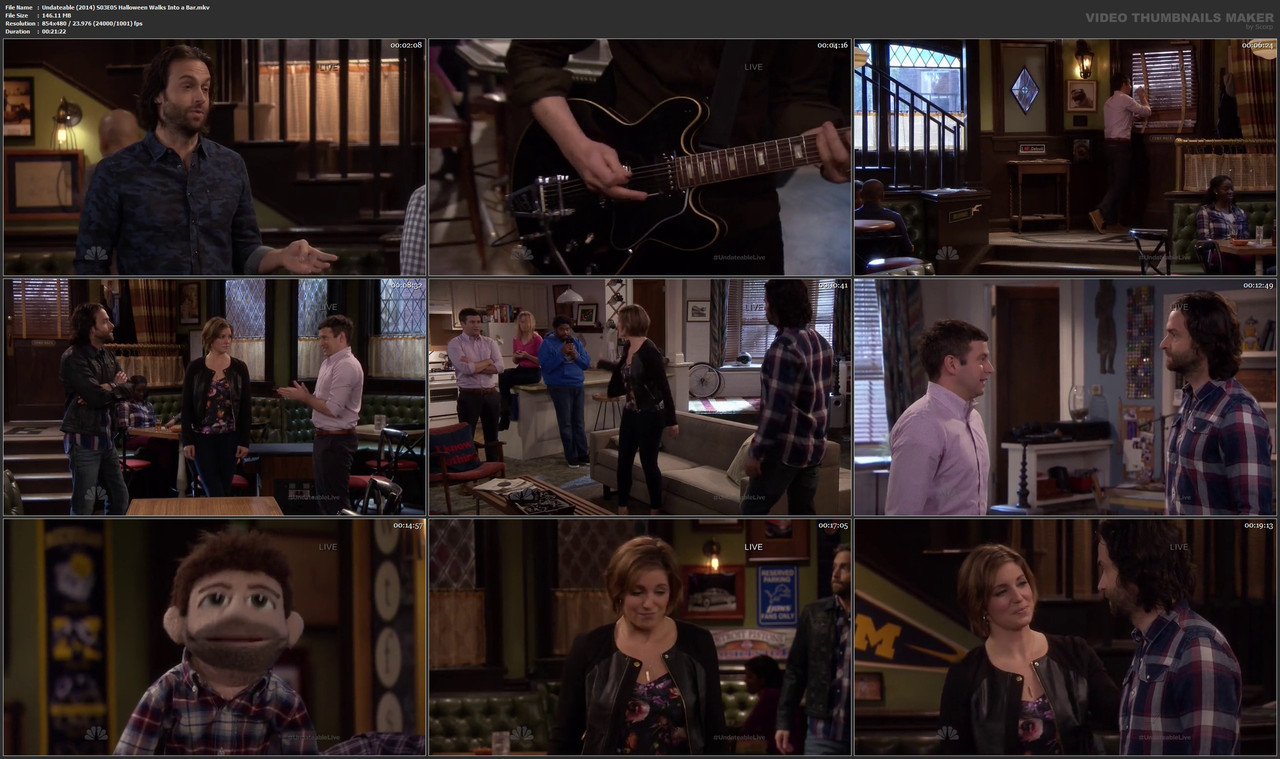 Undateable (2014) S03E05 Halloween Walks Into a Bar.mkv