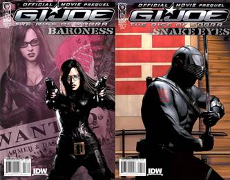 G.I. Joe Movie Prequel - Rise of the Cobra #1-4 (2009) Complete