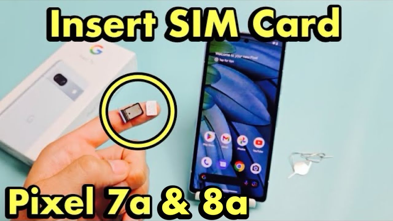How To Open SIM Card Slot On Google Pixel 7 Pro?