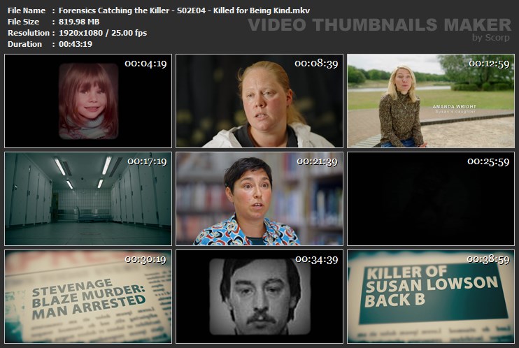 Forensics Catching the Killer - S02E04 - Killed for Being Kind.mkv