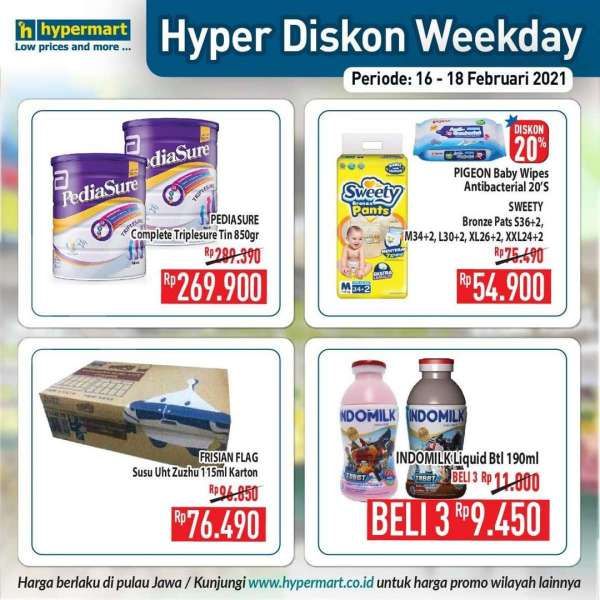 Katalog Promo Hypermart 16-18 Februari 2021