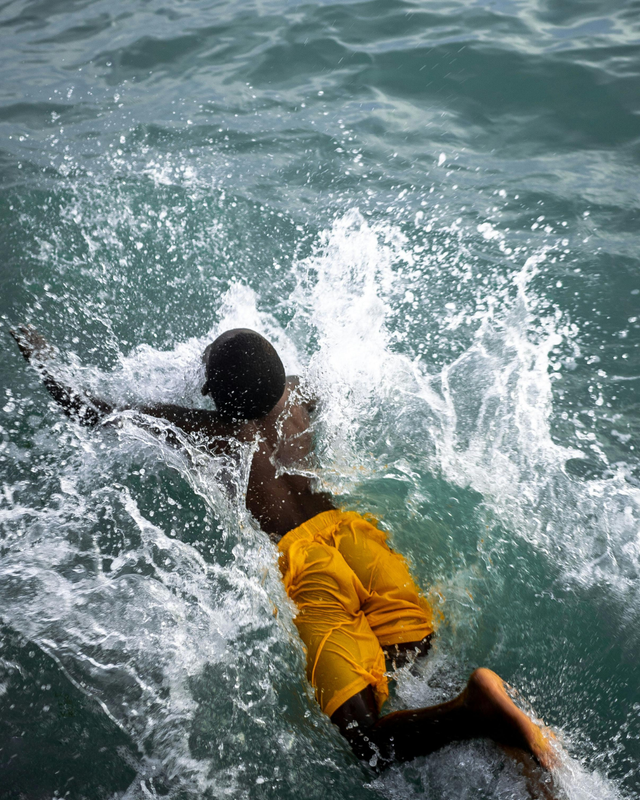 Sunset over Zanzibar Island