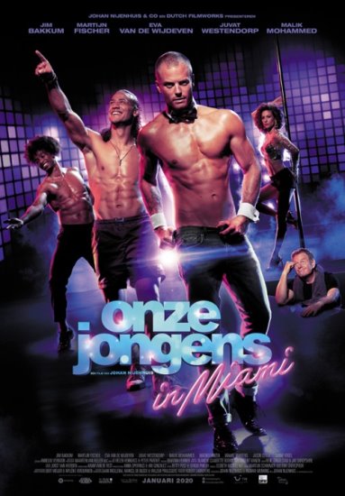 Chłopcy pracujący - Miami / Onze Jongens in Miami (2020) PL.BRRip.XviD-GR4PE | Lektor PL