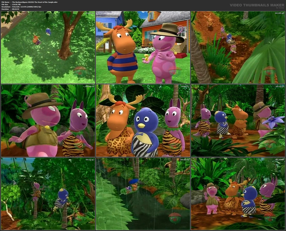The Backyardigans S01E02 The Heart of the Jungle.mkv