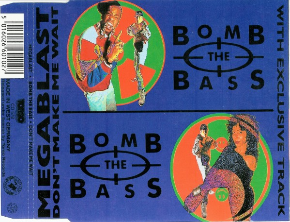 Bomb The Bass – Megablast  Don't Make Me Wait ( CD, Maxi-Single)( Torso – TORSO CD 578)  1988  (320) 23/12/2022 Front