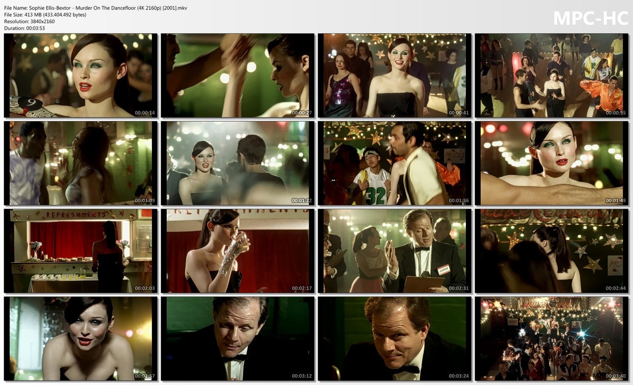 Sophie Ellis-Bextor - Murder On The Dancefloor (Official Video 4K 2160p) [2001]