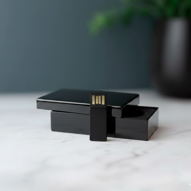 百變扣客製化隨身碟 ︱ S2-F 黑色款