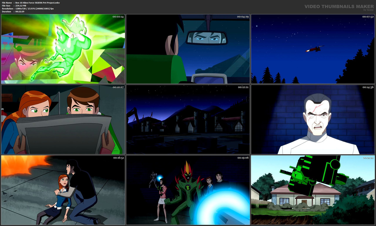 Ben 10 Alien Force S02E06 Pet Project.mkv