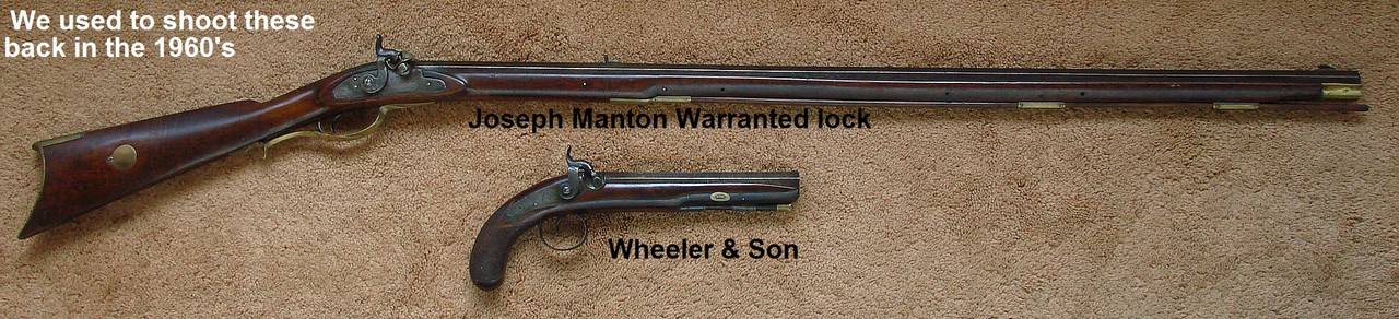 My Father and I used to shoot there two guns in the 1970s