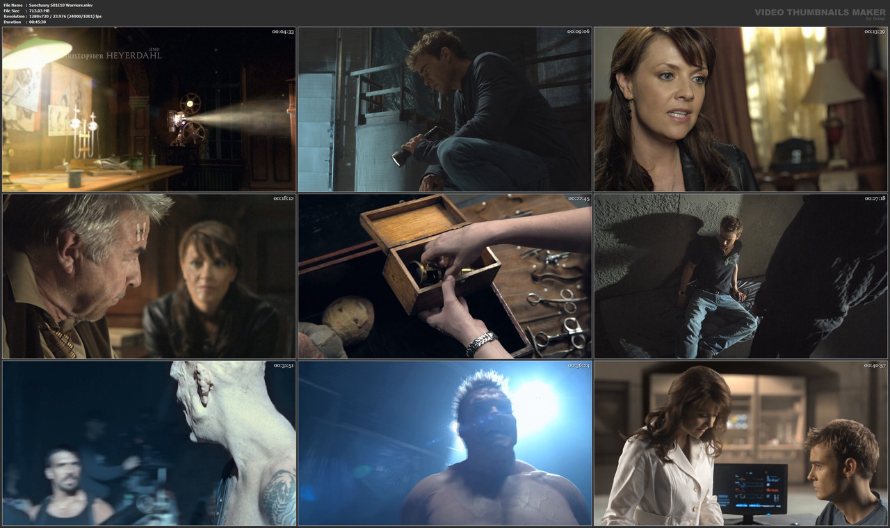 Sanctuary S01E10 Warriors.mkv