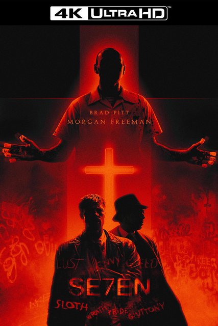 Siedem / Se7en (1995) MULTi.BluRay.REMUX.2160p.HEVC.HYBRID.DTS-HD.MA.7.1-CX / Lektor PL i Napisy PL