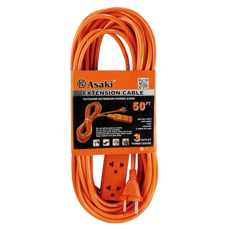 EXTENSION CABLE 50FT ASAKI