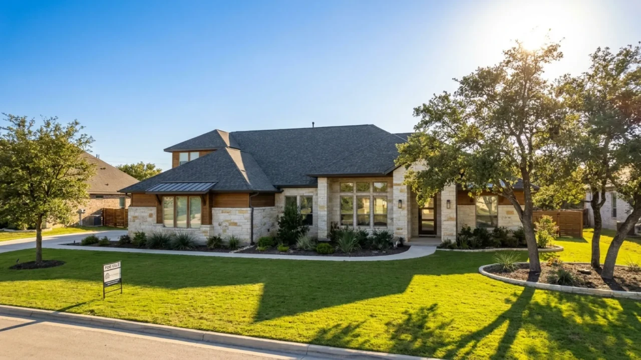Completed new roof installation on San Antonio home after professional replacement