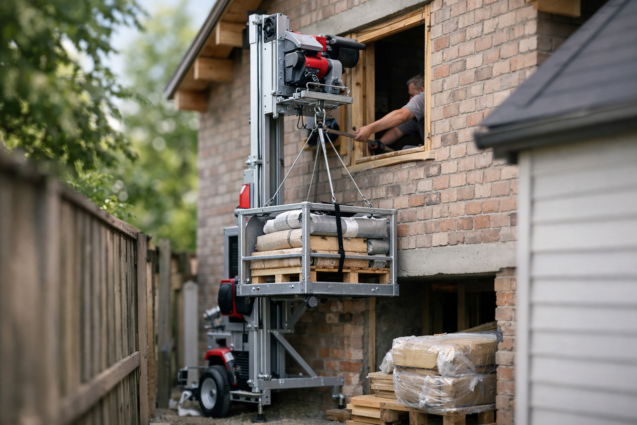 Стройка без автокрана