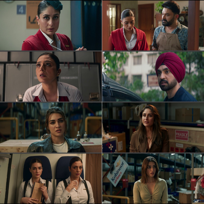 Crew (2024) Hindi Full Movie HD ESub screenshot