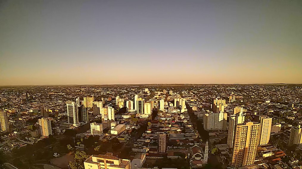 Campo Grande nesta manhã de terça-feira