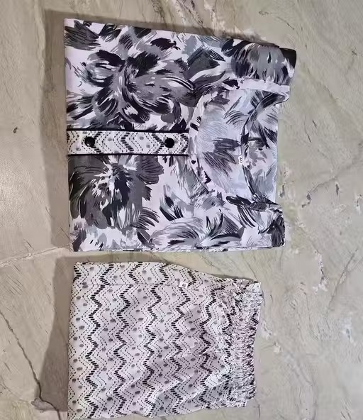 black grey print.Color 1 (KS107)