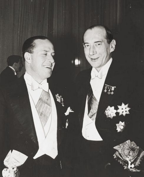 Galeazzo Ciano y Józef Beck. Marzo de 1939 Galeazzo Ciano y Józef Beck. Marzo de 1939