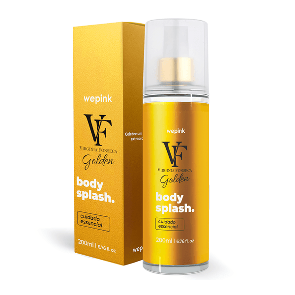produtos Body Splash VF Golden Desodorante Colônia 200ml - Wepink