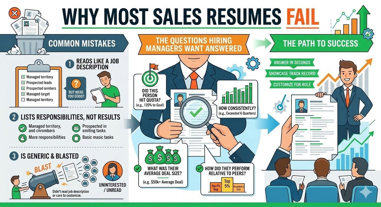 Why Most Sales Resumes Fail