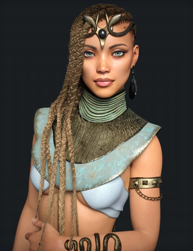 akila character with hair textures for genesis 8 female 00 main