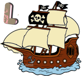 Barco Pirata  L
