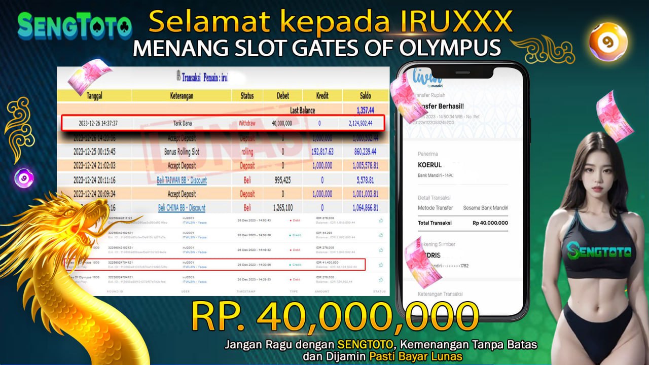 BUKTI PEMBAYARAN SLOT GATES OF OLYMPUS