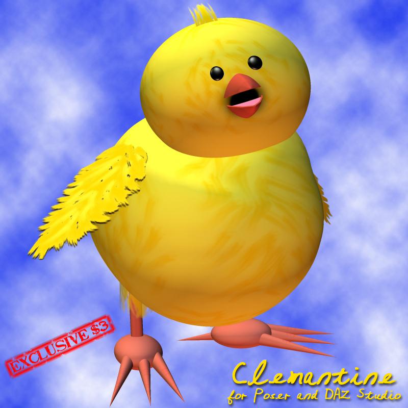 Clemantine for Poser and DAZ Studio