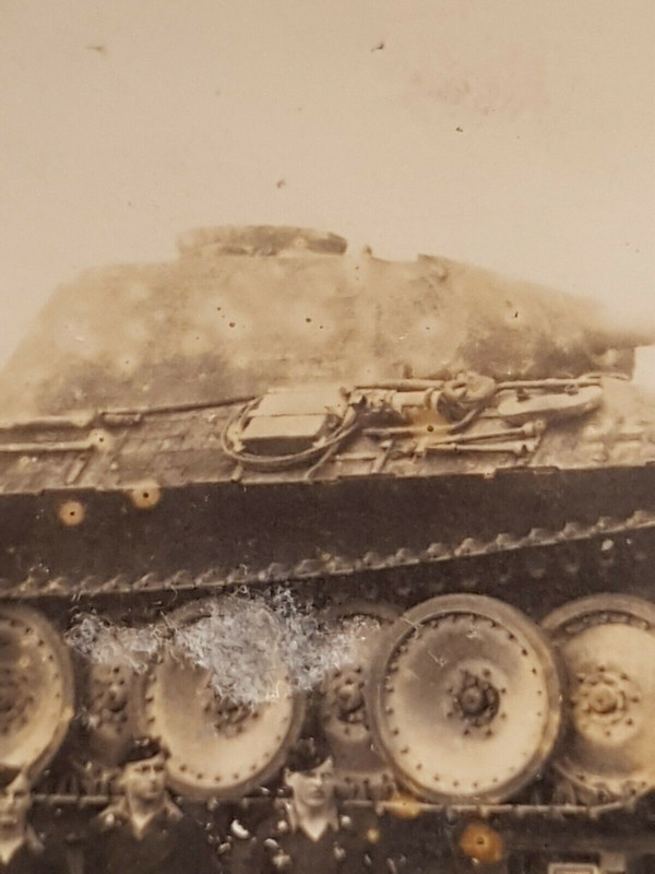 Foto Bahnhof Nürnberg Panzer Panther Bahntransport Osten Panzermänner1