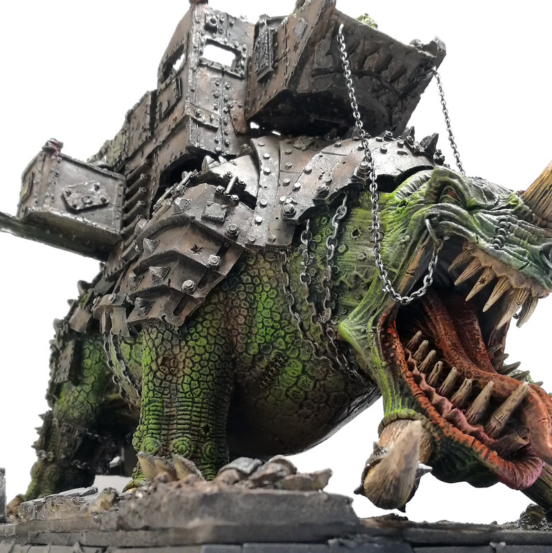 未使用 forgeworld squiggoth ウォーハンマー WARHAMMER FORGE WORLD ORK ARMY GARGANTUAN SQUIGGOTH 40k With