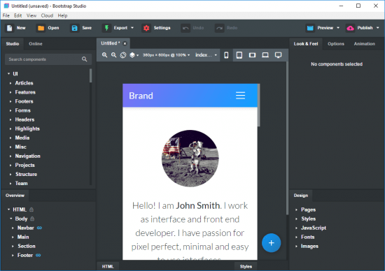 Bootstrap Studio 6 0 1 x64 crack crackerfg