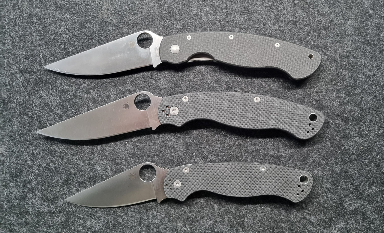 ベアVSマン2 カリブ Official knife comparison pic thread! - Page 22 - Spyderco