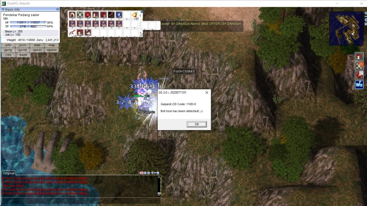 dark ro how to update gephard shield dark ro how to update gephard shield