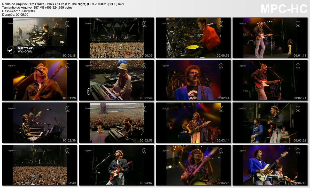 Dire Straits - Walk Of Life (On The Night) (HDTV 1080p) [1993]
