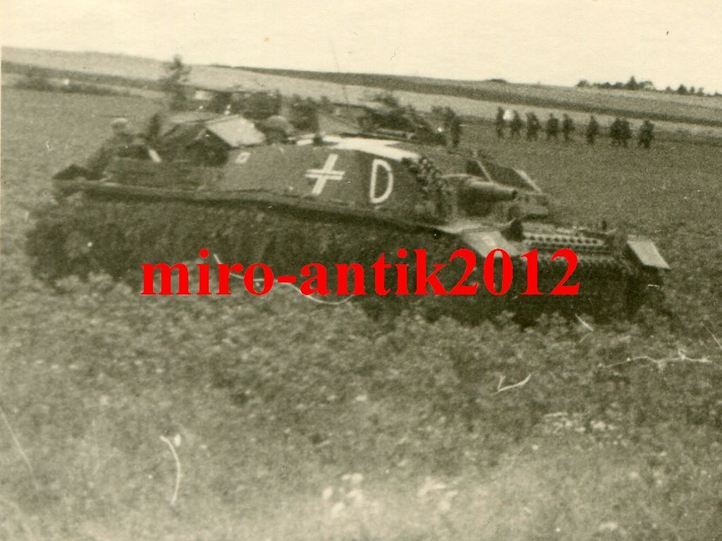 Foto, Wehrmacht, Panzer, Stug, Sturmgeschütz, Ei