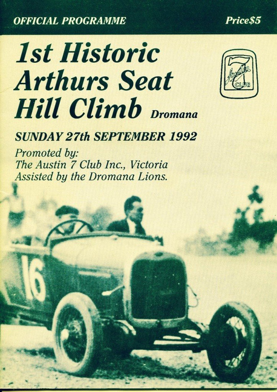 TJ A7 1st Arthurs Seat Hellclimb 27 Sept 1992