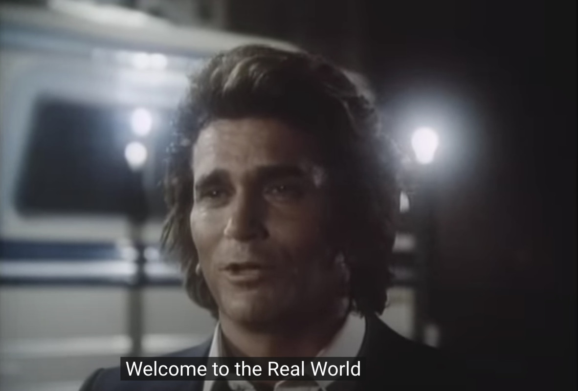 Actor Michael Landon in Highway To Heaven