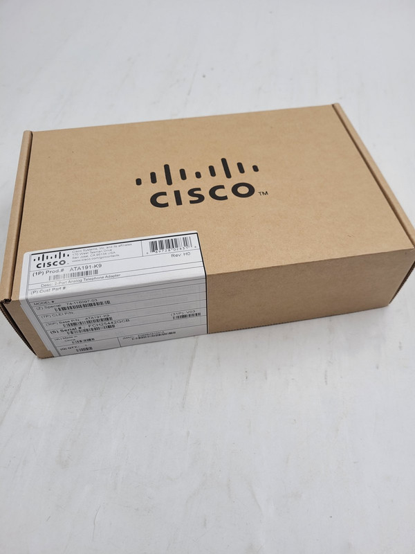 CISCO ATA 191 ANALOG TELEPHONE ADAPTER ATA191-K9