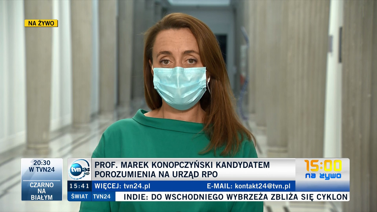 26 05 2021 agata adamek tvn24 2
