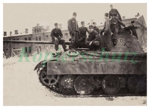 2Wk. Foto Panzer Panther Tank WW2