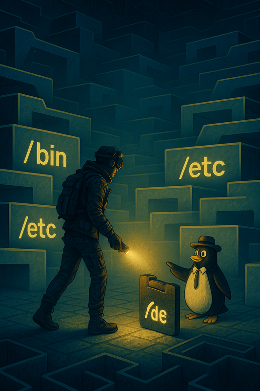 O Labirinto de Diretórios do Linux: O Mapa Secreto da Estabilidade