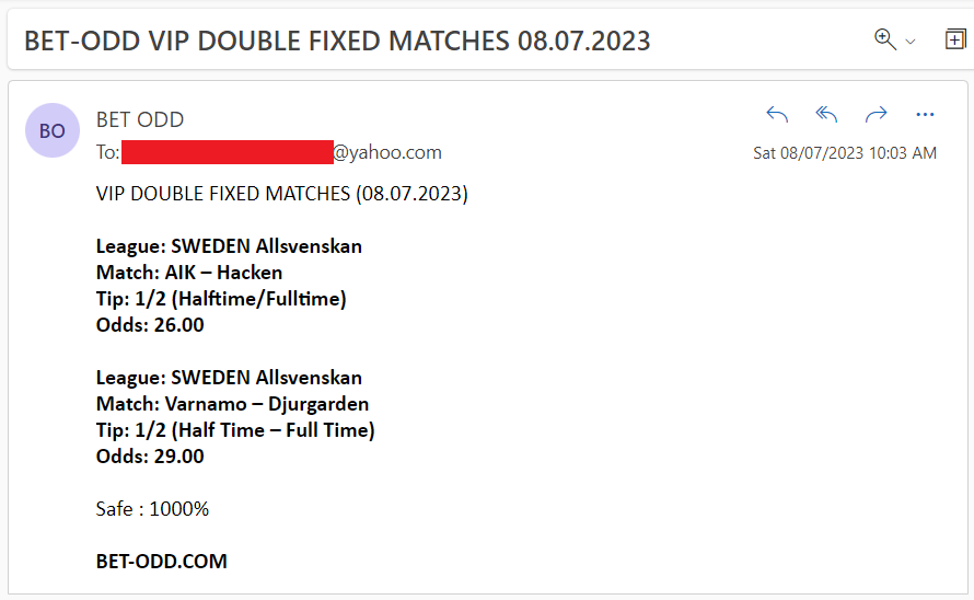 VIP DOUBLE FIXED MATCHES