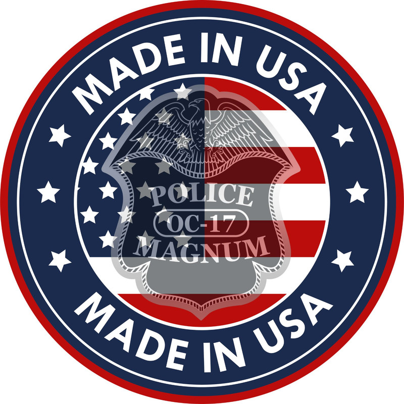 Police Magnum pepper spray made in the USA