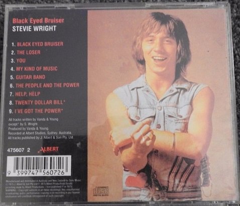 Stevie Wright - Black Eyed Bruiser (1975) [Reissue 1992] Lossless