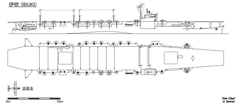 [JAPON] Croiseur lourd et Porte-avions léger IJN Ibuki Fig-of-Japanese-aircraft-carrier-Ibuki