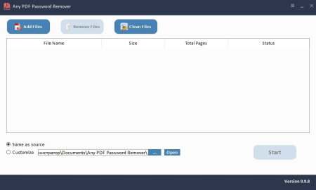 Any PDF Password Remover v9.9.8 Multilingual