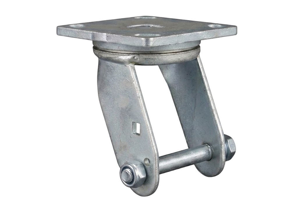 Zinc plated caster bracket